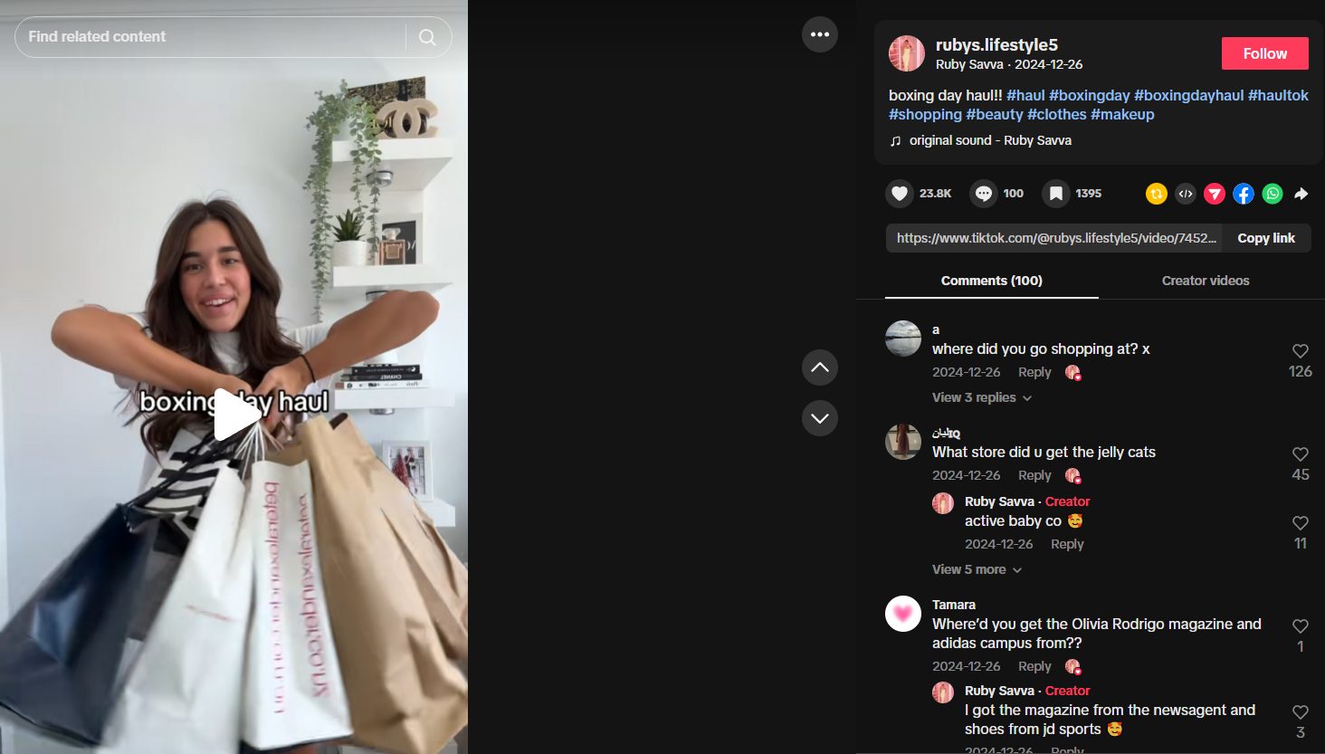 Create short video to Tiktok platform